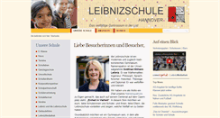 Desktop Screenshot of leibnizschule-hannover.de