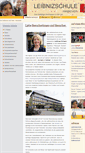 Mobile Screenshot of leibnizschule-hannover.de